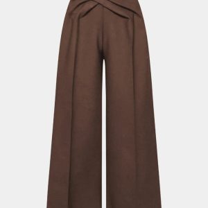 Women's Elegant Brown Palazzo Pants Online